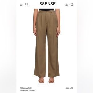 Mason High Waist Wide Leg Pants